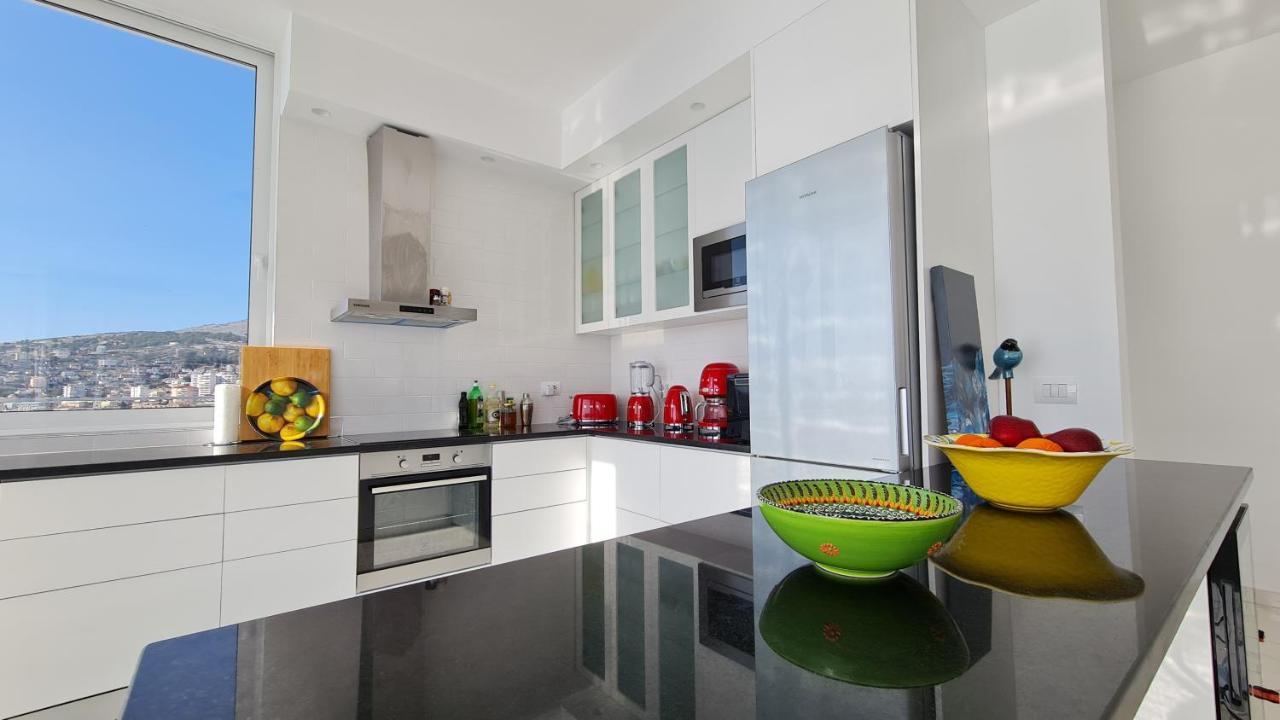 Rocknest Sea View Penthouse Apartment Sarande Exterior photo
