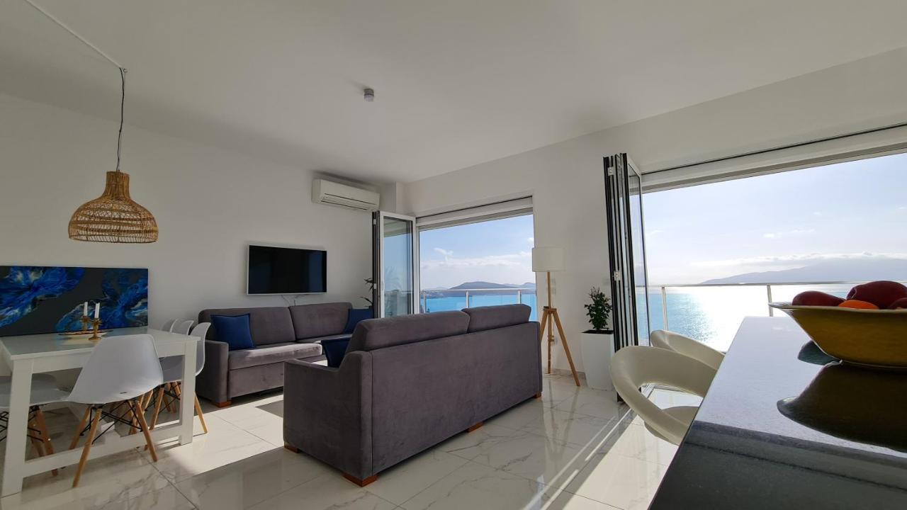 Rocknest Sea View Penthouse Apartment Sarande Exterior photo