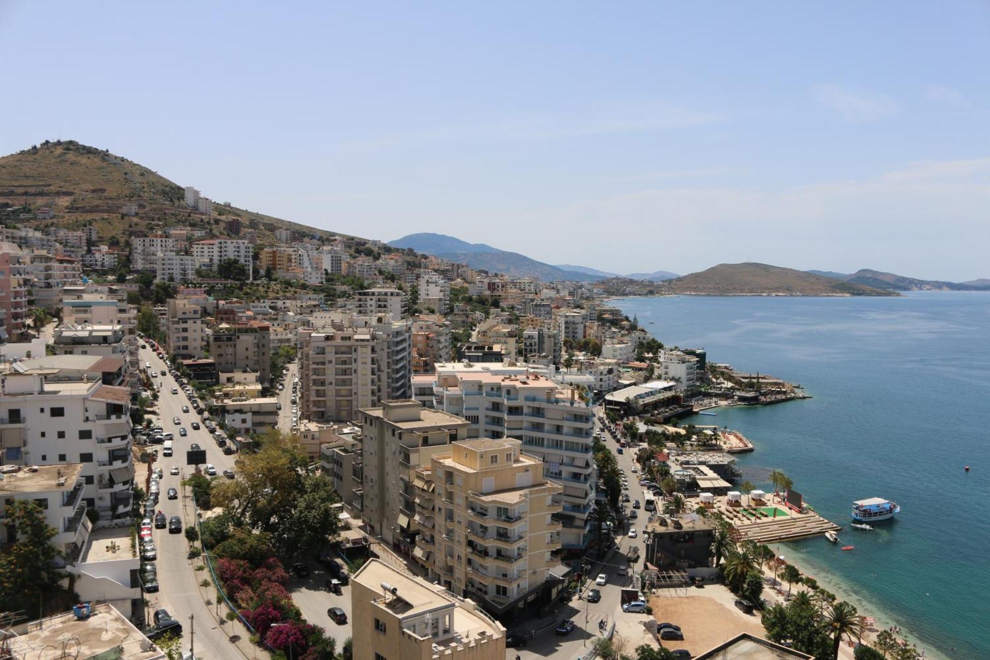 Rocknest Sea View Penthouse Apartment Sarande Exterior photo